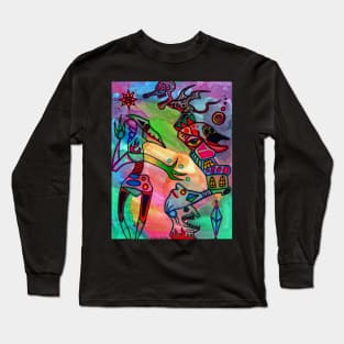 Multidimensional Mayhem Long Sleeve T-Shirt